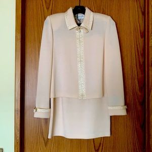 St John Evening beaded jacket and skirt